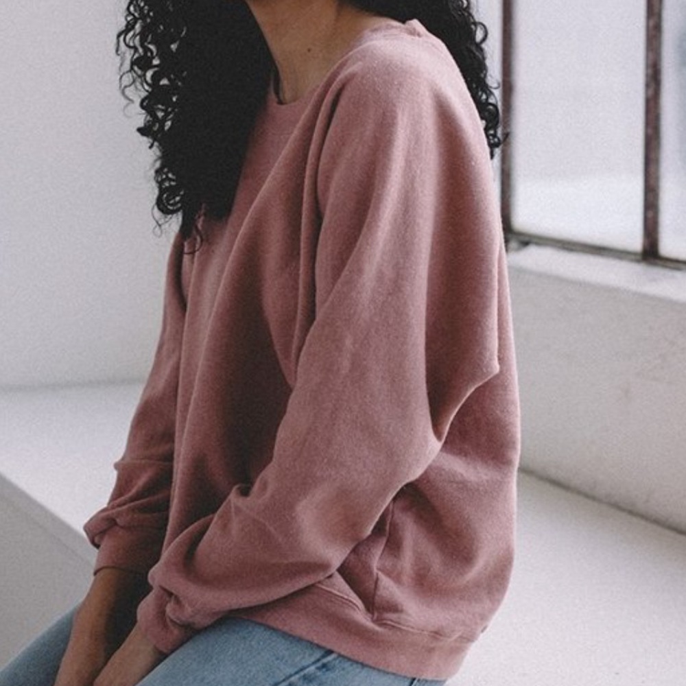 ISO Aliya Wanek Sweatshirt Dusty Rose